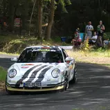Leider nach der ersten Prüfung ausgefallen: Ruben Zeltner im Porsche 911 GT3 