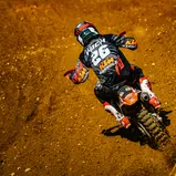 ADAC MX Masters, Jauer, Tom Koch ( Deutschland / KTM / KTM Sarholz Racing Team ) auf seiner Maschine beim ADAC MX Youngster Cup