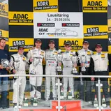 ADAC GT Masters, Lausitzring, Tonino Team Herberth, Robert Renauer, Norbert Siedler, H.T.P. Motorsport, Maximilian Götz, Maximilian Buhk, Callaway Competition, Daniel Keilwitz,  Oliver Gavin