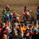 Start beim ADAC MX Junior Cup 125 in Gaildorf