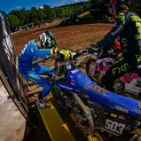 Jarne Bervoets ( Belgien / Yamaha / TEAM MJC‐YAMAHA‐MONSTER ENERGY ) beim ADAC MX Youngster Cup