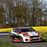 #19 / Raffael Sulzinger / Maresa Lade / Ford Fiesta Rally4 / RC4 / ADAC Actronics Rallye Sulingen