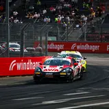Ganze vorne auf dem Norisring lagen zwei Porsche von AVIA W&S Motorsport