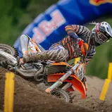 Roan Van de Moosdijk möchte auf dem Waldkurs seinen ersten Gesamtsieg im ADAC MX Masters erzielen