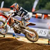Enges Finale im ADAC MX Youngster Cup: Lion Florian belegt Rang zwei