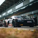 #83 Patric Niederhauser (CHE / Audi R8 LMS GT3 Evo2 / Tresor Orange 1), Oschersleben