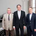 Prof. Dr. Mario Theissen, Hermann Tomczyk, Dieter Junge Prof. Dr. Mario Theissen, Hermann Tomczyk, Dieter Junge