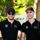 Motorsport Lounge am Norisring: Ricardo Feller (links) und Thomas Preining (rechts)