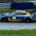 Rookie Kiano Blum erzielte in seinem Ford Mustang GT3 die drittschnellste Zeit des Testtages