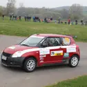 Liegen mit an der Spitze der Gesamtwertung: Max Schumann / Sascha Altekrüger im Suzuki Swift