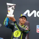 Der Japaner Ai Ogura wurde Zweiter beim Liqui Moly Motorrad Grand Prix Deutschland.