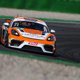 #71 David Lackner / Philipp Dietrich / Wimmer Werk Motorsport / Porsche 718 Cayman GT4 RS CS / Hockenheimring
