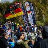 Zuschauer an der Strecke in Grevenbroich
