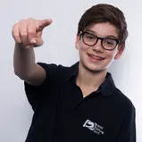 Kart-Pilot Marius Zug behauptete sich bei der DJKM in Wackersdorf
