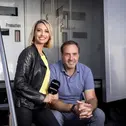 SPORT1-Moderatorin Sarah Winkhaus und Kommentator Patrick Simon