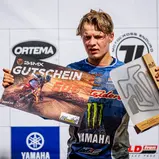 Karlis Alberts Reisulis ( Lettland / Yamaha / Yamaha Europe MX125 MJC ) beim ADAC MX Junior Cup 125