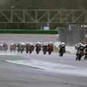 Das Wetter sorgte für noch spannendere Rennen - Urheber: Dorna