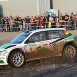 Will den Halbzeit-Titel: Fabian Kreim im Skoda Fabia R5