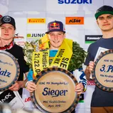 ADAC MX Masters, Fürstlich Drehna, Siegerehrung, Youngster Cup, Dylan Walsh, Rene Hofer, Hardi Roosiorg