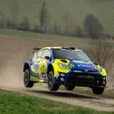 Philip Geipel und Co-Pilotin Katrin Becker gewannen die 60. ADAC Rallye Erzgebirge