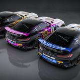 Heckansicht der Mercedes-AMG GT4 für die ADAC GT4 Germany (Quelle: CV Performance Group)