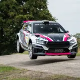 #6 Gropengiesser, Chris / Kiefer, Lisa / Škoda Fabia RS Rally2 / RC2, ADAC Rallye Stemweder Berg 