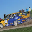 Aufholjagd im ADAC Rallye Masters: Hermann Gaßner im Mitsubishi Lancer