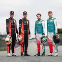 Die Titel-Kontrahenten: Tim Zimmermann/Leyton Fourie und Salman Owega/Finn Wiebelhaus
