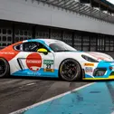  Der Porsche 718 Cayman GT4 vom Team Buchbinder Rent-a-Car (Foto: Team Buchbinder Rent-a-Car)