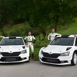 Pirmin Winklhofer, Marijan Griebel, Tobias Braun, Fabian Kreim (v.l.n.r., Foto: Škoda Auto Deutschland)