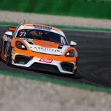 #71 David Lackner / Philipp Dietrich / Wimmer Werk Motorsport / Porsche 718 Cayman GT4 RS CS / Hockenheimring