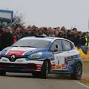 Starker Schlussspurt: Auf den letzten Metern erkämpfte sich Carsten Mohe im Renault Clio R3T Rang fünf