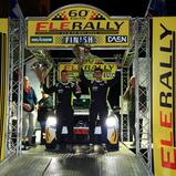 Zweite Saisonrallye, zweiter Saisonsieg: Sito Español (r.) und Borja Odriozola