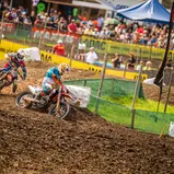 ADAC MX Masters, Gaildorf,  Tom Koch ( Deutschland / KTM / KTM Sarholz Racing Team ) auf seiner Maschine beim ADAC MX Youngster Cup