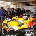 Eine historische Motorrad-Ausstellung lässt die Fans in Erinnerungen schwelgen