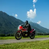 Klassische Motorräder sind 2025 wieder bei der ADAC Classic meets Traunsee rund um Gmunden unterwegs (Foto: ADAC Klassik)