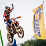 ADAC MX Masters 2020 , ADAC MX Masters Tensfeld, Sacha Coenen ( Belgien / KTM / Mefo Sport by CJT junior KTM racing team ) beim ADAC MX Junior Cup
