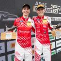 Niklas Kalus und Max Reis fuhren im Ford Mustang #3