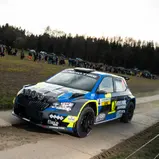 #4	Y. Vrielink - H. Van Koppen / Skoda Fabia R5 Evo (RC2) / 60. ADAC Rallye Erzgebirge