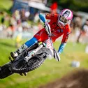 Nico Greutmann fuhr souverän einen Start-Ziel-Sieg im ADAC MX Youngster Cup ein