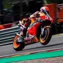 Marc Marquez legte in den freien Trainings die Bestzeit vor Marc Marquez legte in den freien Trainings die Bestzeit vor