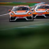 #92 Wimmer Werk Motorsport / Emil Heyerdahl / Raphael Rennhofer / Porsche 718 Cayman GT4 RS CS, Hockenheimring
