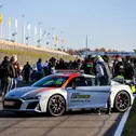 Der Audi R8 wird als Leading Car eingesetzt