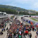 Bereits am Donnerstag pilgerten die Fans in Strömen an die Strecke