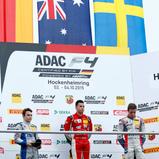 ADAC Formel 4, Hockenheim, David Beckmann, kfzteile24 Mücke Motorsport, Joey Mawson, Van Amersfoort Racing, Joel Eriksson, Motopark