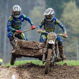 #39 Gespannduo Niels Hendrickx & Tayim Kathoven, DMX Seitenwagen, Schnaitheim