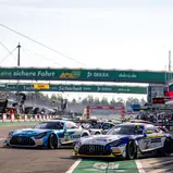 #22 Lucas Auer (AUT / Mercedes-AMG GT3 Evo / Mercedes-AMG Team Winward), #27 David Schumacher (DEU / Mercedes-AMG GT3 Evo / Mercedes-AMG Team Winward), Lausitzring 