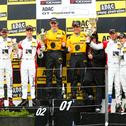 ADAC GT Masters, Zandvoort, René Rast, Kelvin van der Linde, Jaap van Lagen, Kevin Estre, René Rast, Kelvin van der Linde