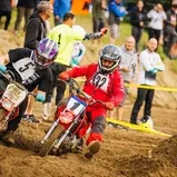 Das Pitbike-Rennen am Samstagabend ist eine der vielen Attraktionen des Rahmenprogramms