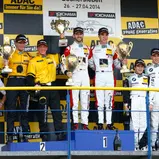 ADAC GT Masters, Oschersleben, Prosperia C. Abt Racing, René Rast, Kelvin van der Linde, GW IT Racing Team // Schütz Motorsport, Jaap van Lagen, Christian Engelhart, PIXUM Team Schubert, Dominik Baumann, Claudia Hürtgen
